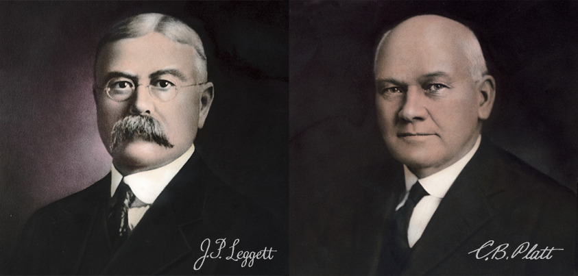 J.P Leggett & C.B. Platt founded the company in 1883. 