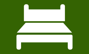 Bed Frame - Green 360x220