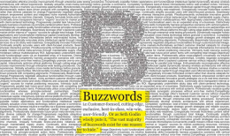 buzzwords