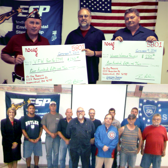 2014 and 2015 Patriot Day Celebrations at L&P's Kendallville, IN facility