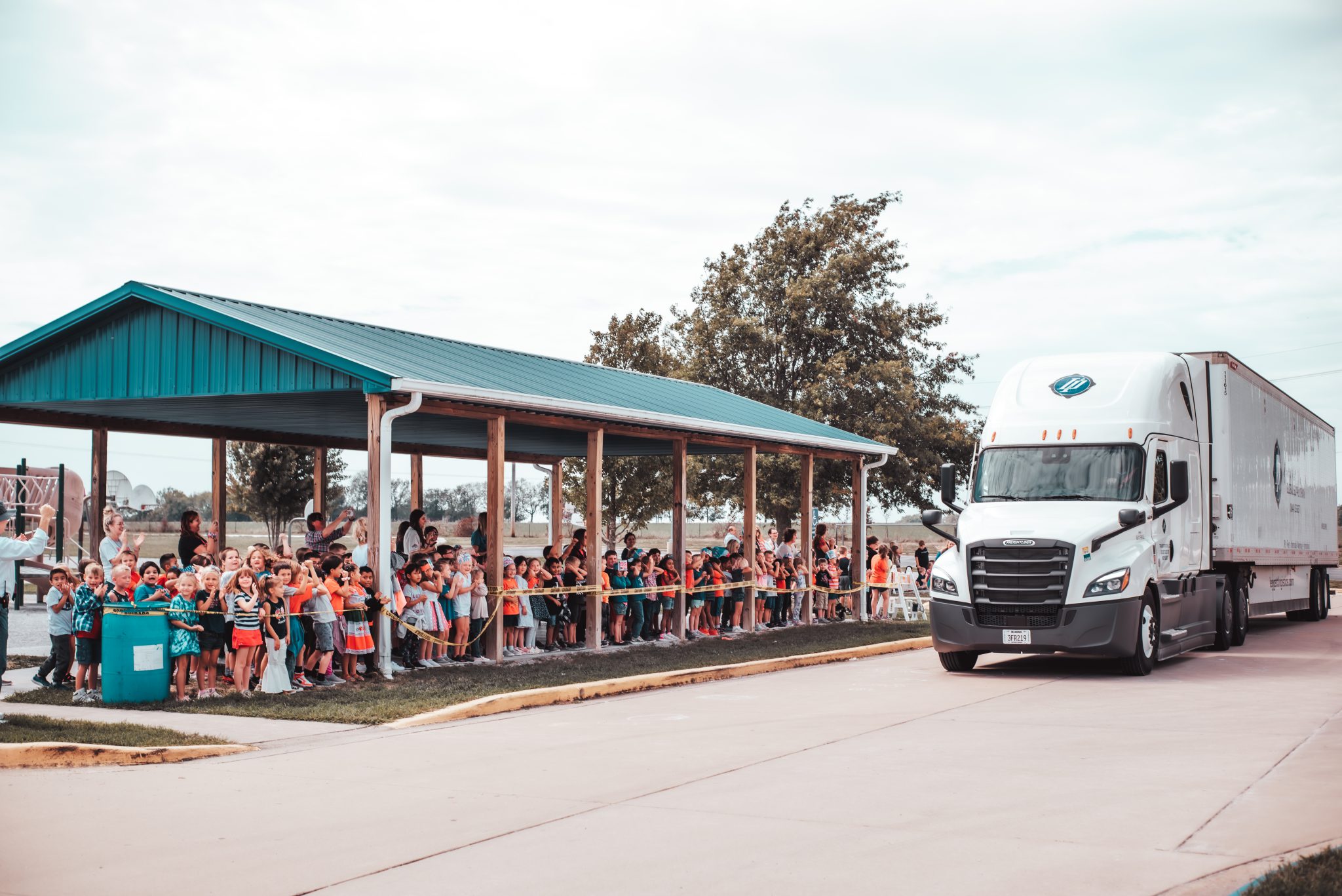 Visiting Students During Truck Driver Appreciation Week Life at Leggett