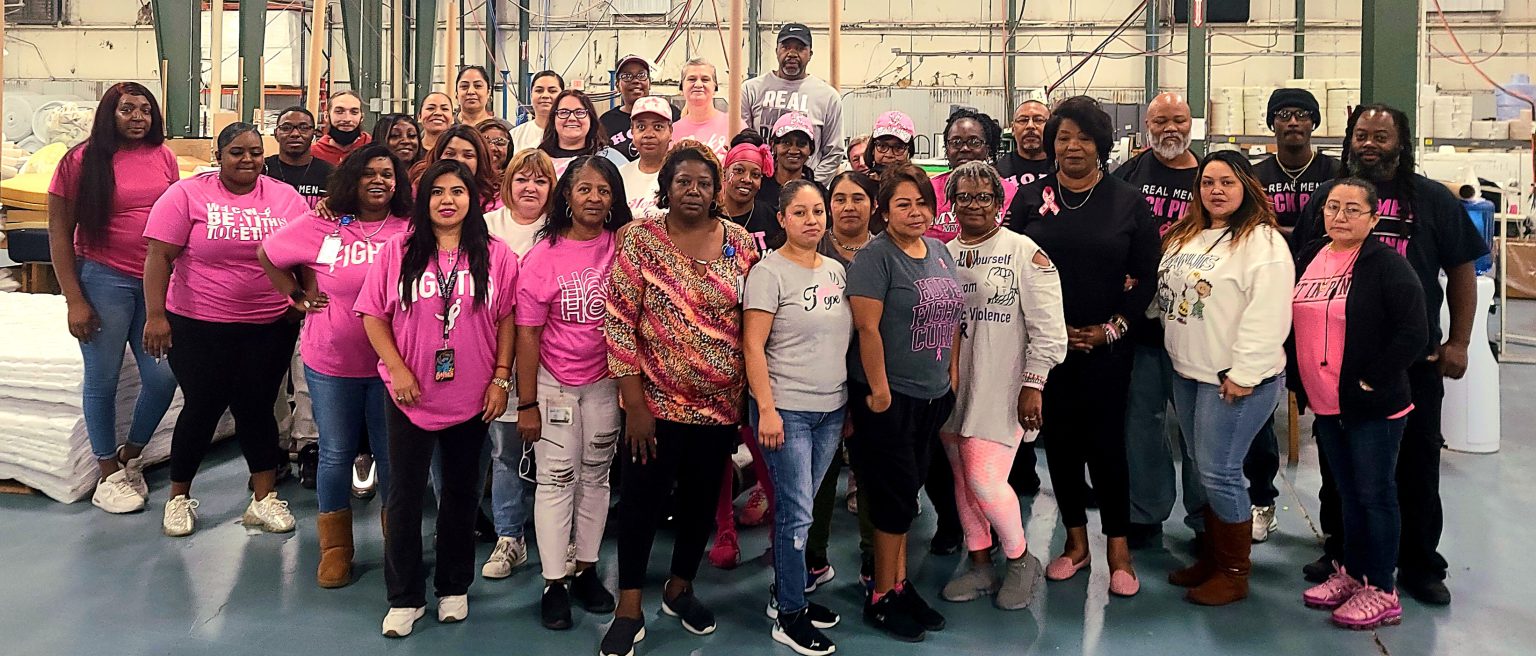 Tupelo Sleeper Goes Pink! Life at Leggett